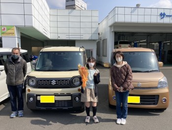 スペーーシア、ギア！ご納車。